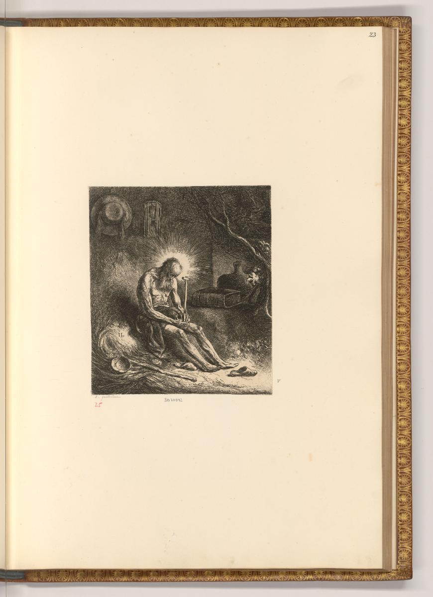 Ferdinand Bol; Jan Lievens; Salomon Koninck, Hl. Hieronymus, Inv. Nr.: Holland nach Sektionen I…