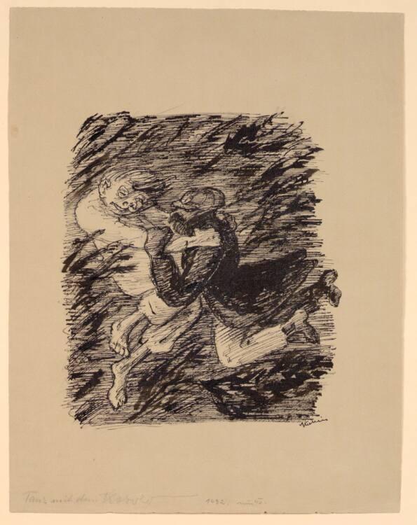 Alfred Kubin, Tanz mit dem Kobold, Inv. Nr.: 33970