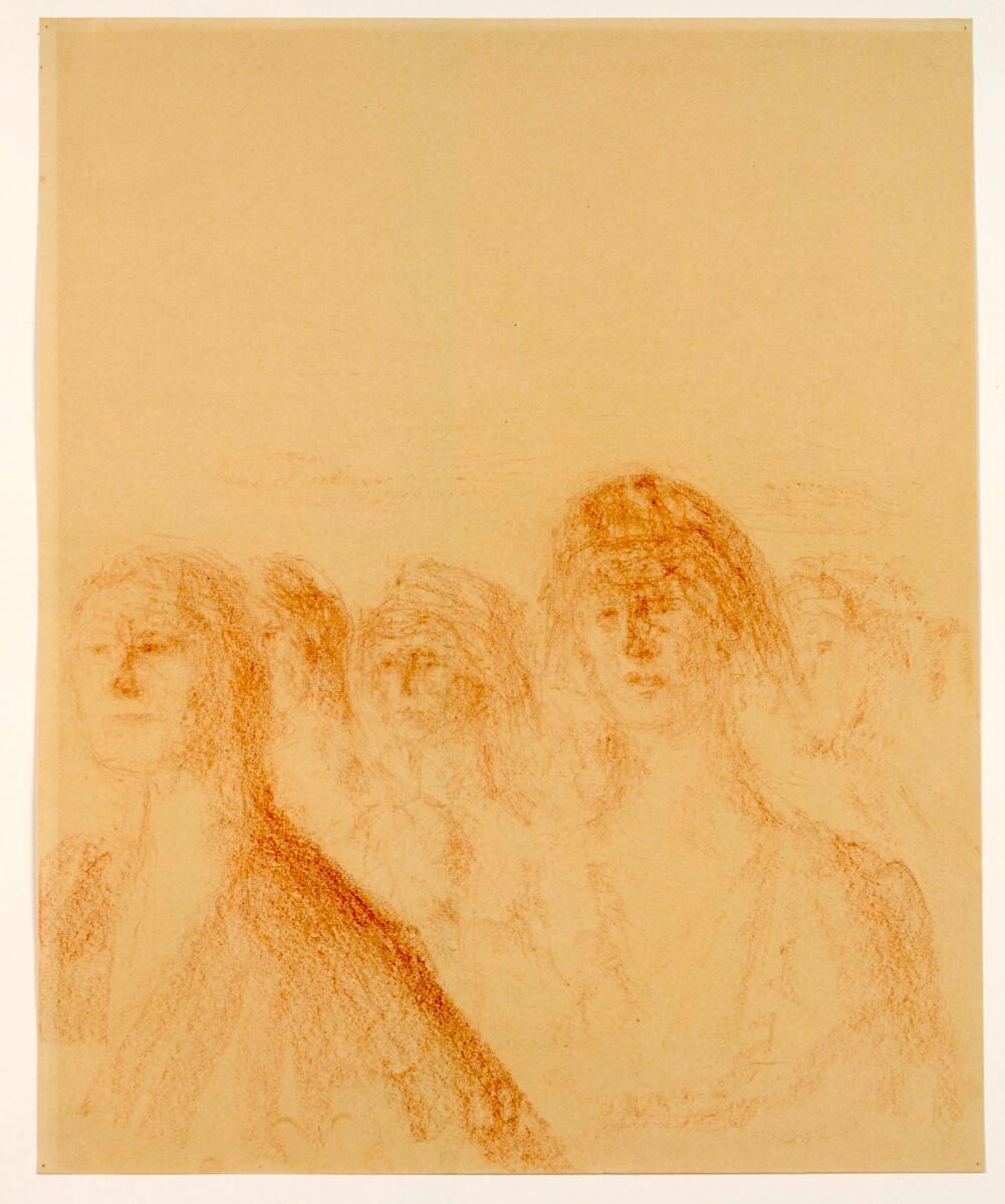 Wilhelm Thöny, The French Revolution: XXV. Marsch der Frauen auf Versailles, Inv. Nr.: 34018