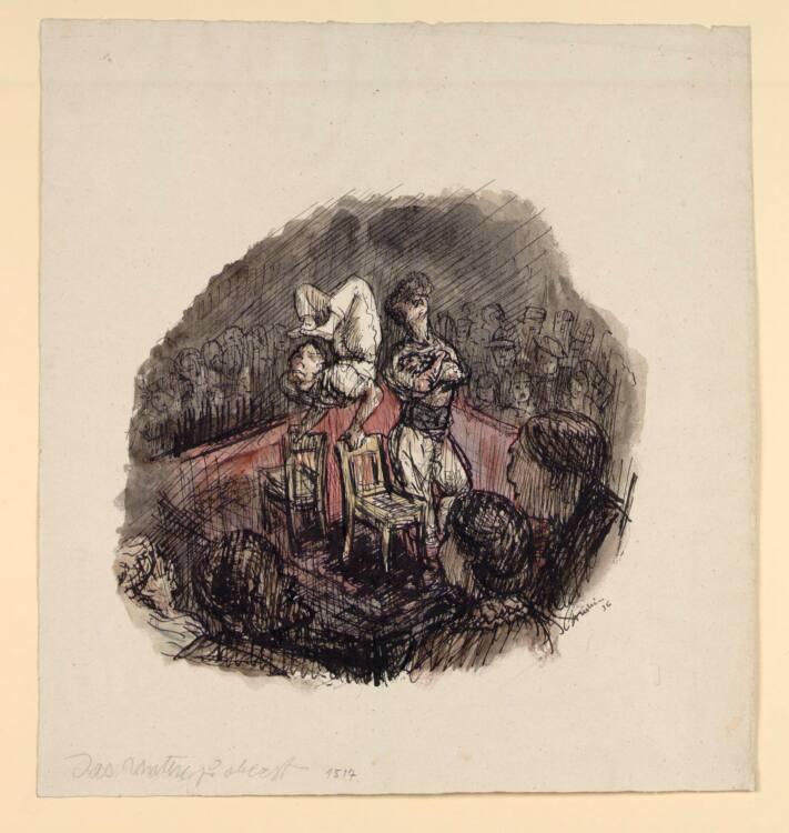 Alfred Kubin, Das Untere zu oberst, Inv. Nr.: 34033