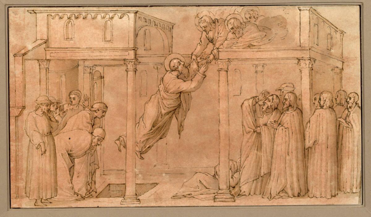 Anonym, Die Himmelfahrt des Johannes Evangelista, Inv. Nr.: 8