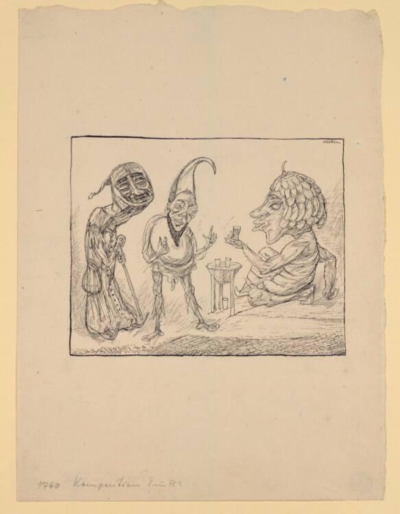 Alfred Kubin, Komposition, Inv. Nr.: 34148
