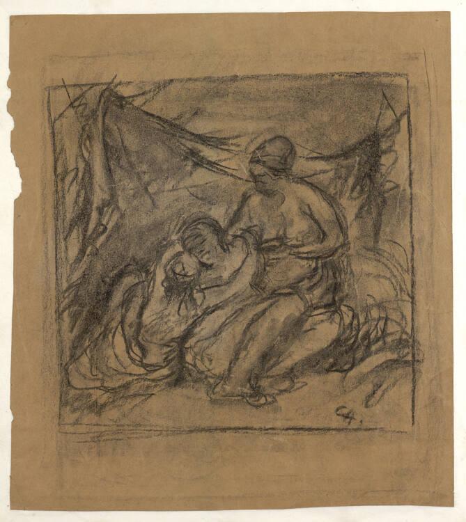 Karl Hofer, Lot und seine Töchter, Inv. Nr.: 34168