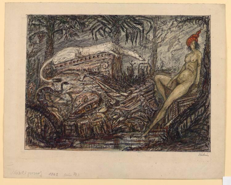 Alfred Kubin, Abneigung, Inv. Nr.: 34288
