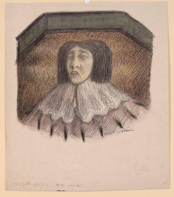 Alfred Kubin, Mongolensphinx, Inv. Nr.: 34328