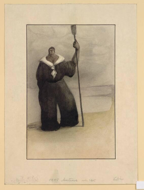 Alfred Kubin, Matrose, Inv. Nr.: 34383