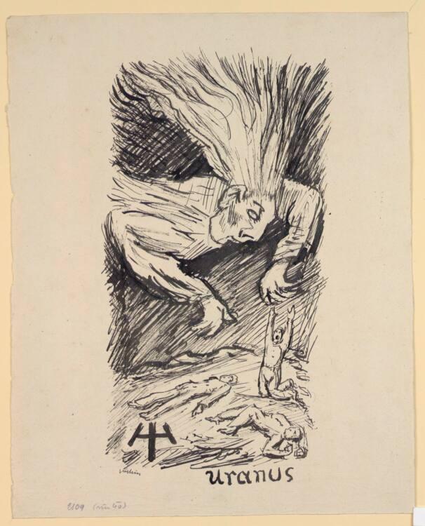 Alfred Kubin, Uranus, Inv. Nr.: 34418