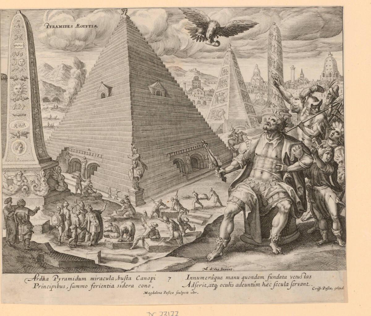 Die Pyramiden von Gizeh in Ägypten, Inv. Nr.: DG73178
