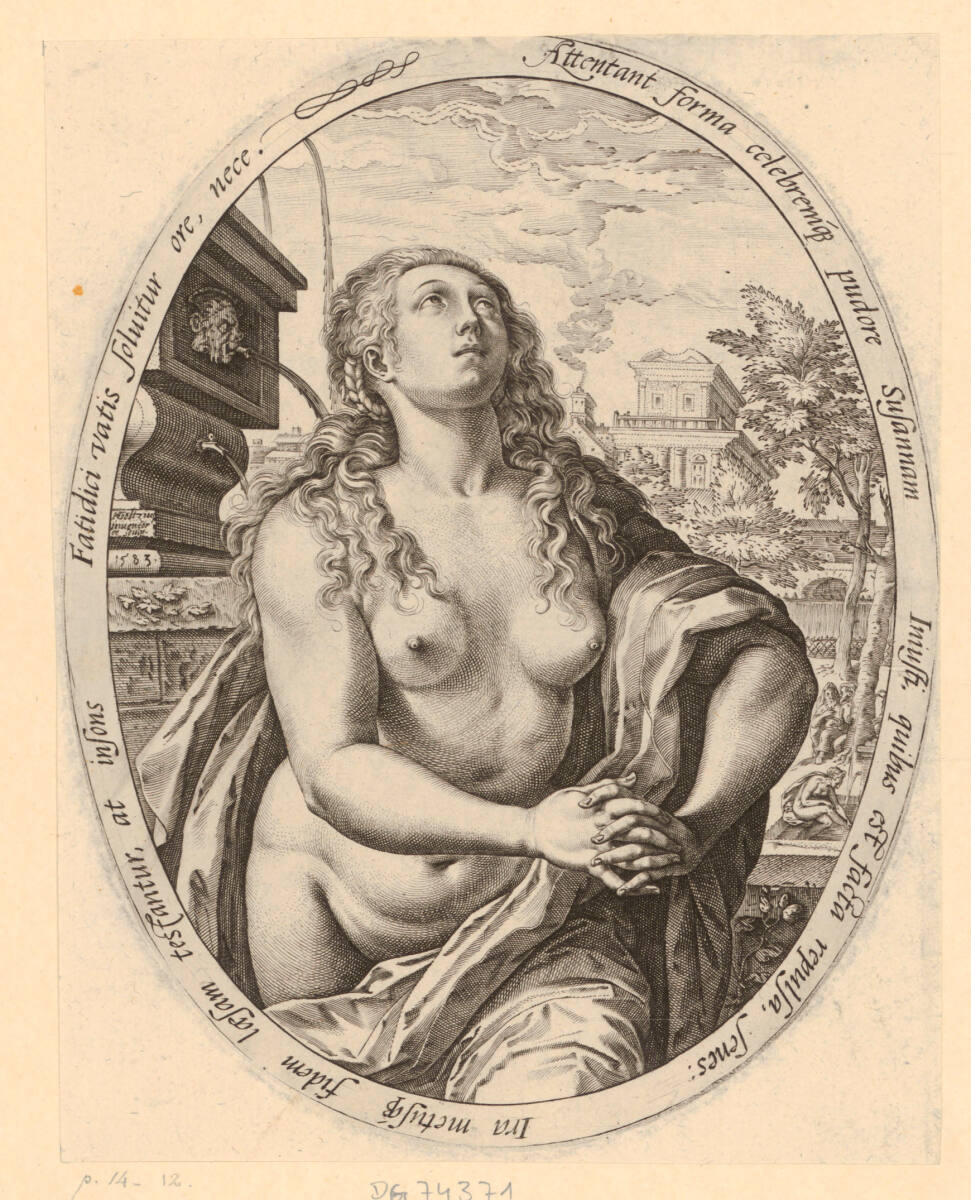 Susanna, Hendrik Goltzius, 1583