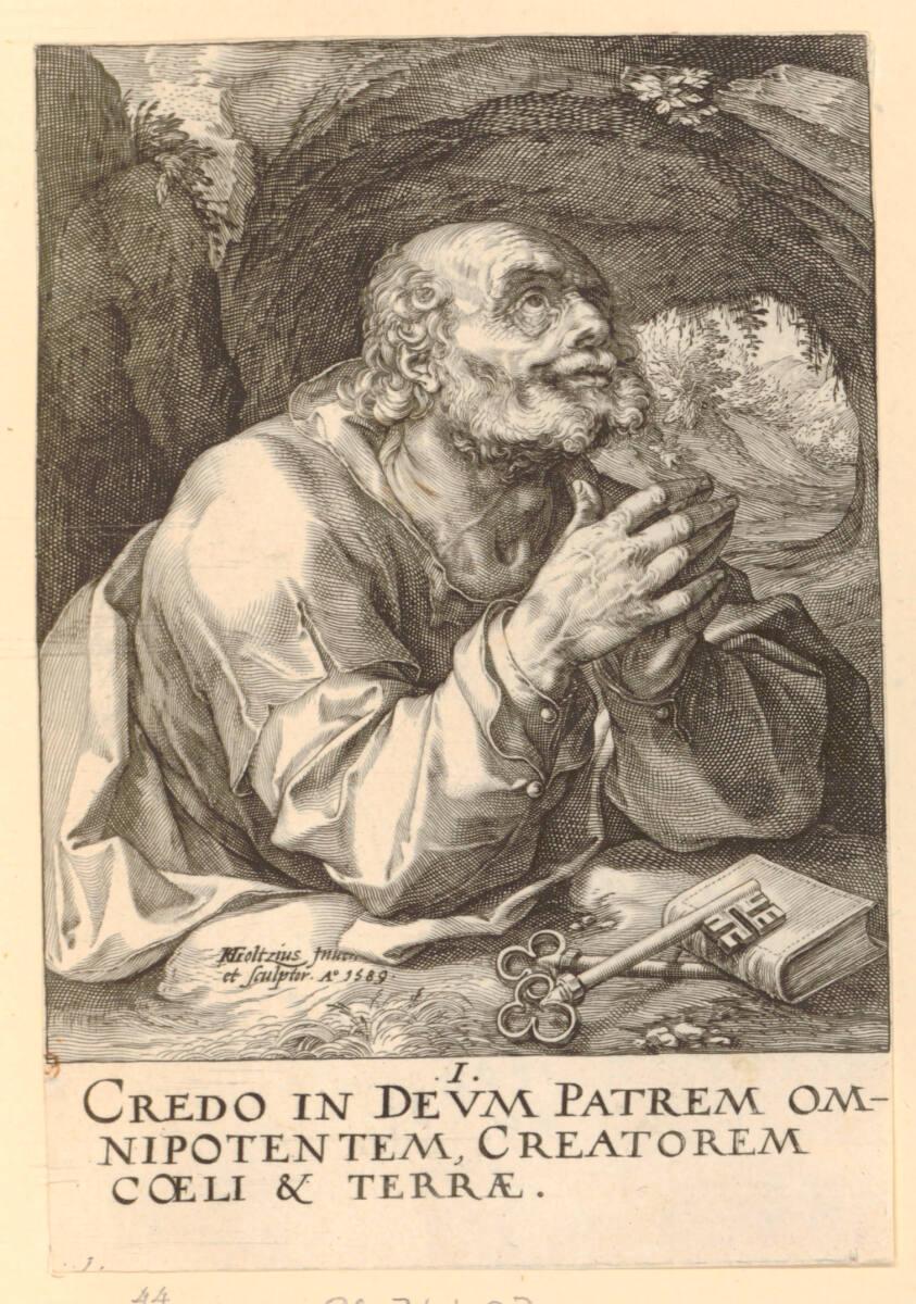 Apostel Petrus, Inv. Nr.: DG74407