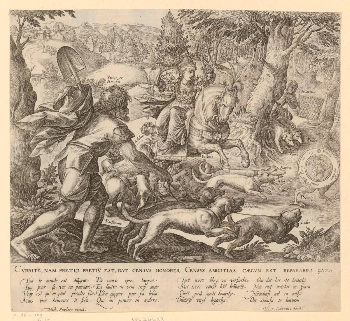 Die Jagd Fortunas, Inv. Nr.: DG74458
