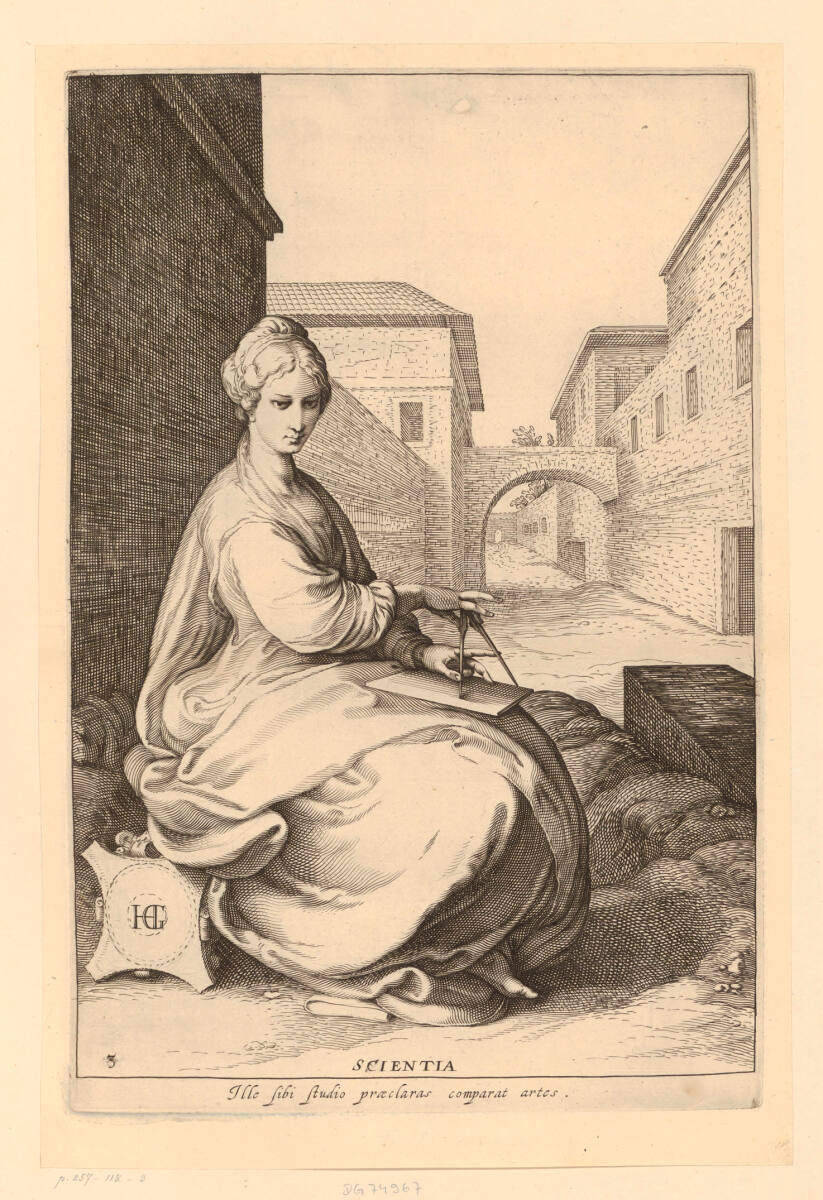 Scientia, Hendrik Goltzius