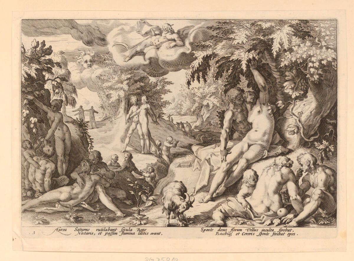 Das Goldene Weltalter, Hendrik Goltzius, 1589