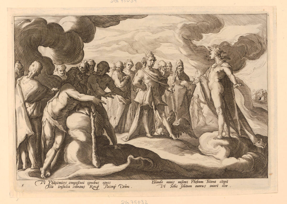 Sol und Jupiter, Hendrik Goltzius, 1590