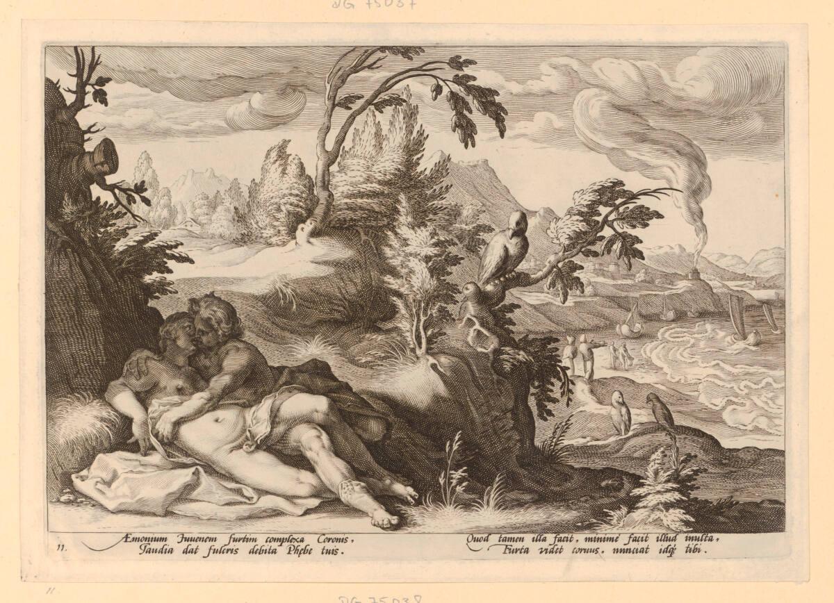 Apollo und Coronis, Inv. Nr.: DG75038