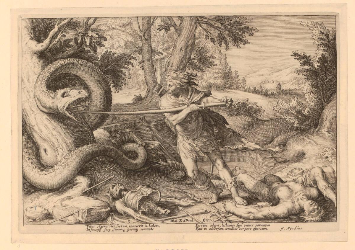 Cadmus tötet den Drachen, Inv. Nr.: DG75050