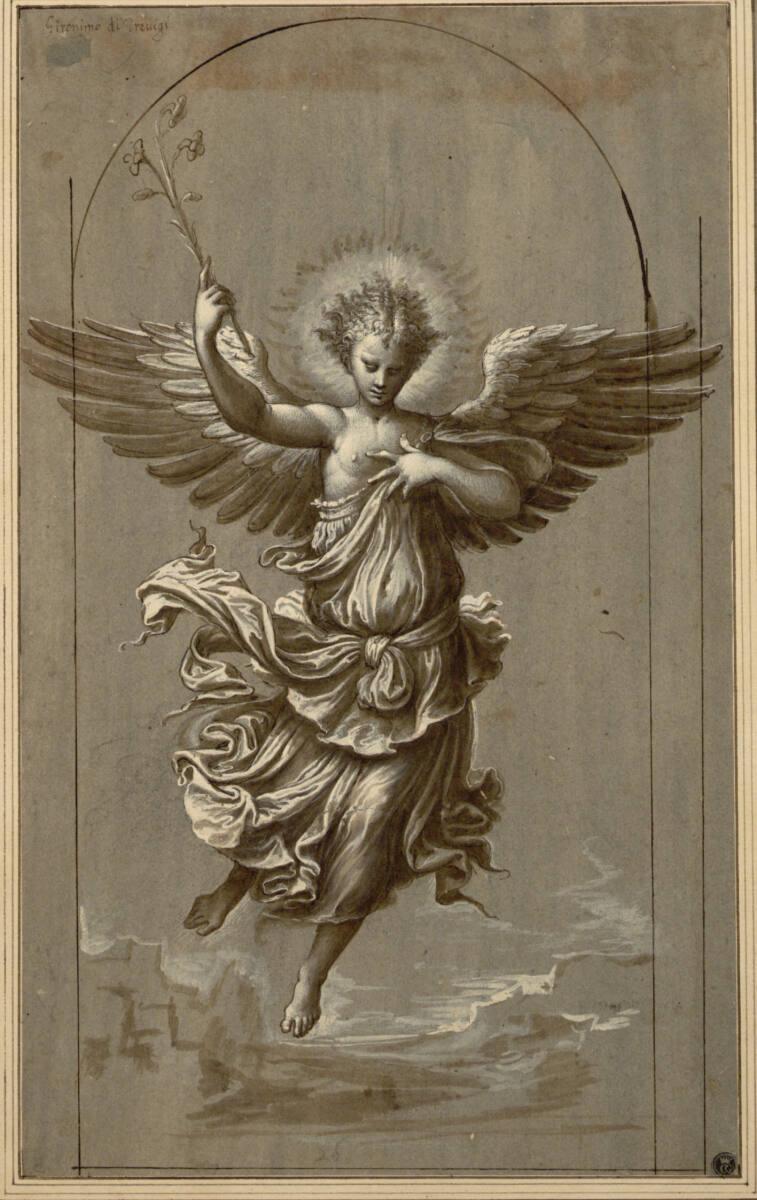 Girolamo da Treviso, Der Erzengel Gabriel, Inv. Nr.: 1516