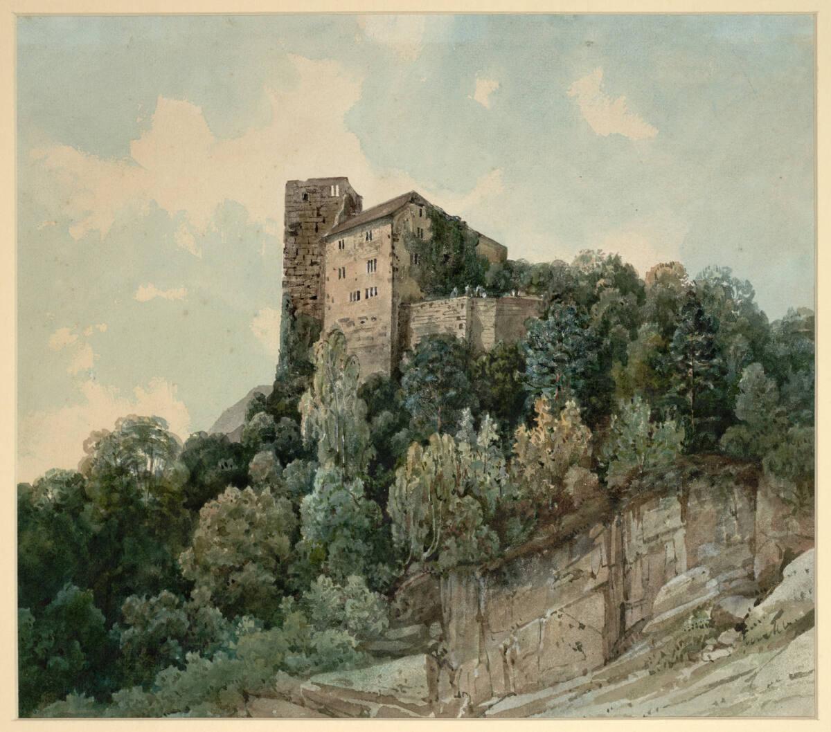 Thomas Ender, Die Habsburg, Inv. Nr.: 34686