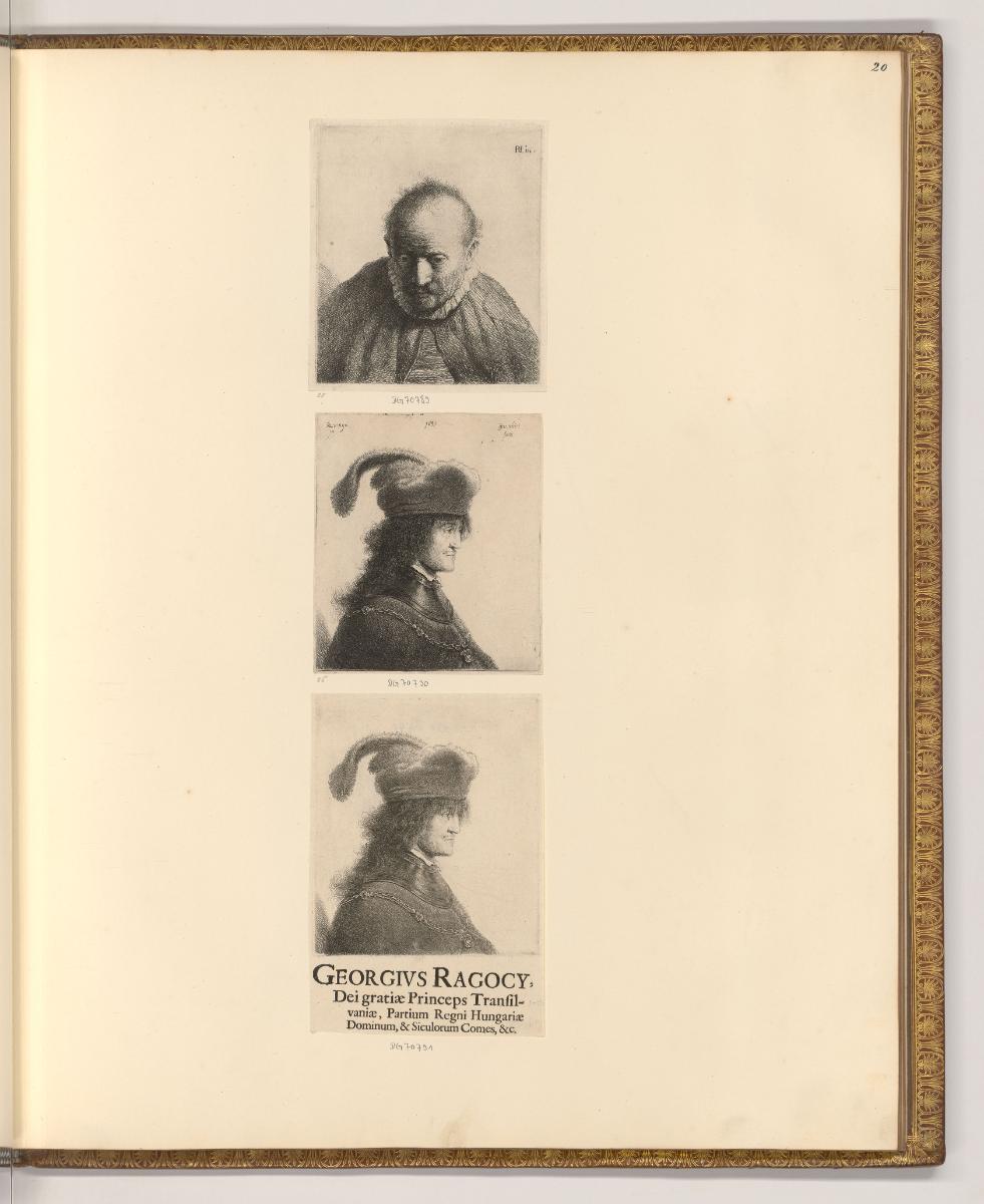 Ian Joris van Vliet, Bildnis eines alten Mannes; Porträt George I Rákóczi (Georgius Ragocy), In…