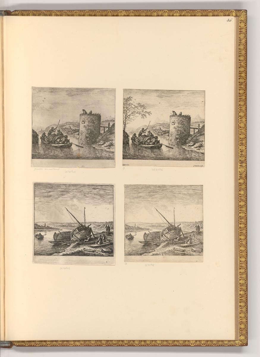Herman Saftleven. Ian van Aken. Ian ab Almeloveen., Ansicht des Rheintals, Inv. Nr.: Holland na…