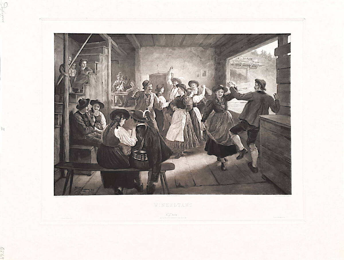 Winkeltanz, Hanfstaengl, 1892