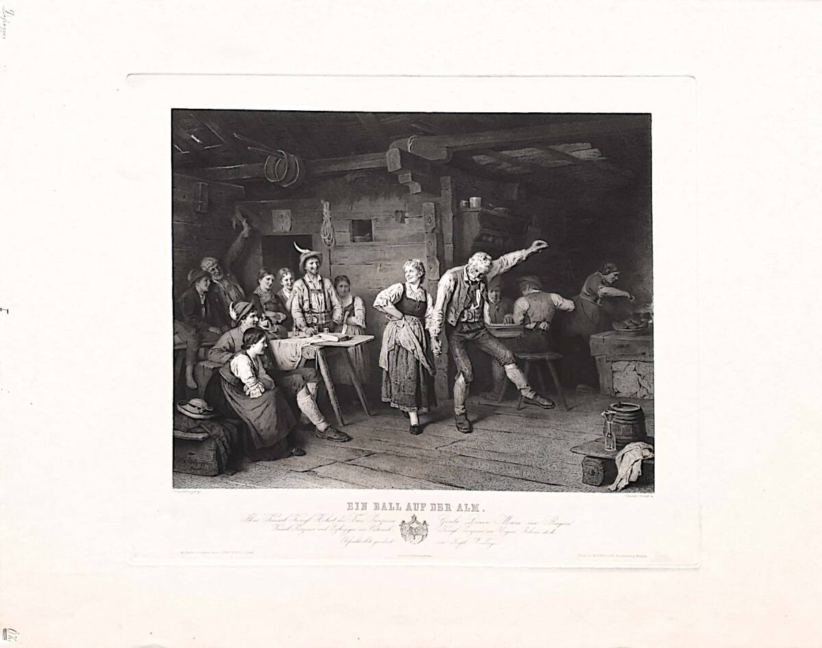 Ein Ball auf der Alm, 1872