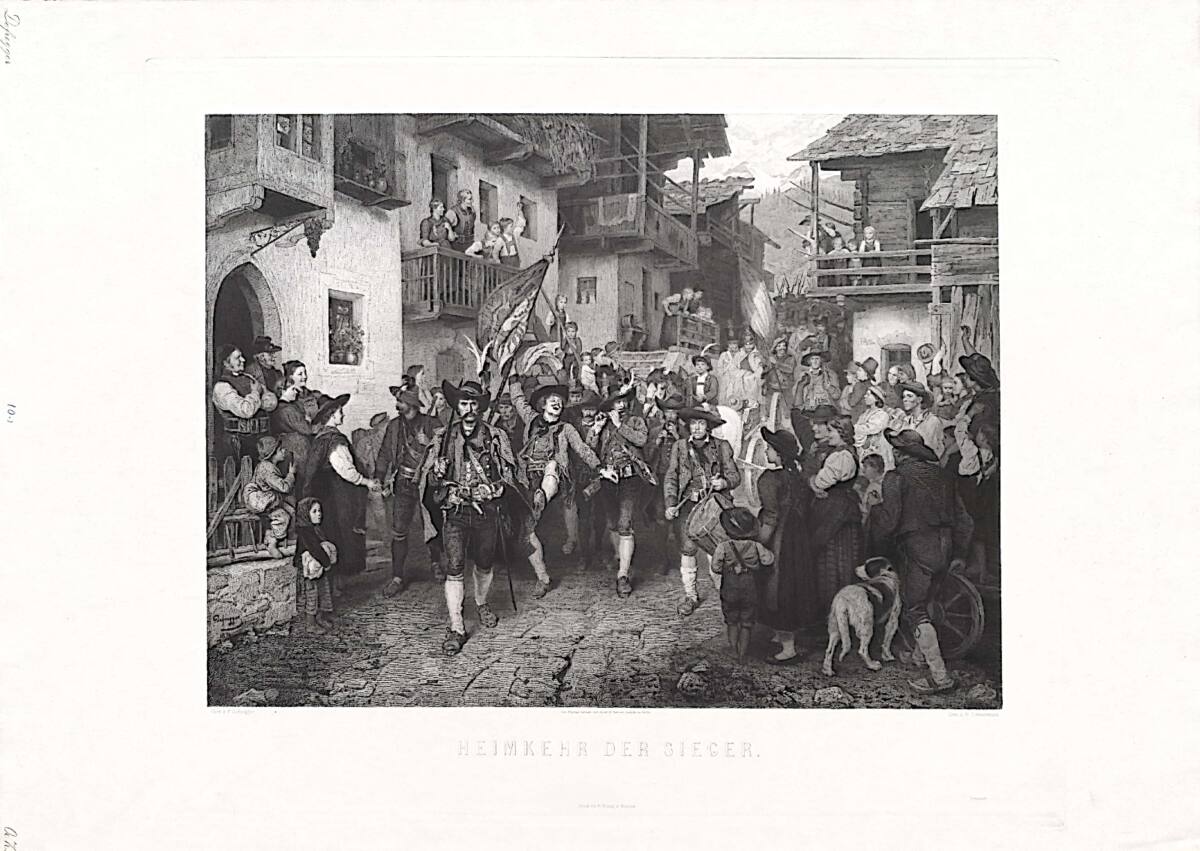 Heimkehr der Sieger, 1876