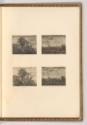 Antoni Waterloo, Bauernhaus bei Mondlicht; Kirche bei Mondlicht, Inv. Nr.: Holland nach Sektion…