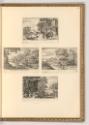 Herman van Swanefelt, Abraham und die Engel; Hagar und der Engel; Erzengel Raphael und Tobias; …