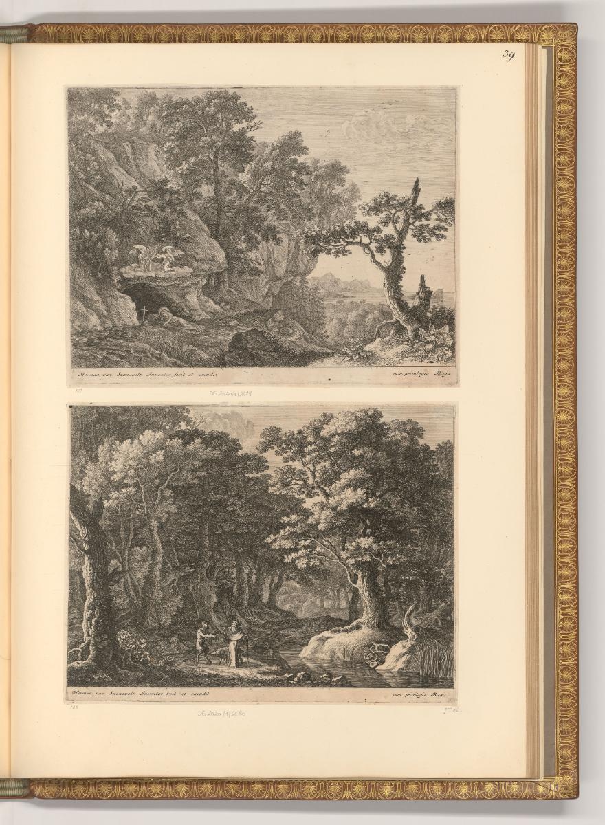Herman van Swanefelt, Maria Magdalena in der Einöde; Hl. Antonius in der Einöde, Inv. Nr.: Holl…