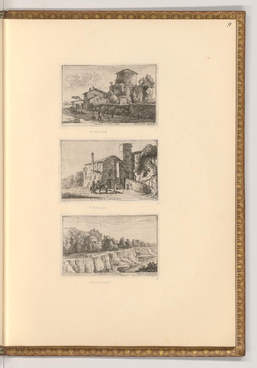 Herman van Swanefelt, Ansichten von Gegenden um Rom, Inv. Nr.: Holland nach Sektionen III/29, H…