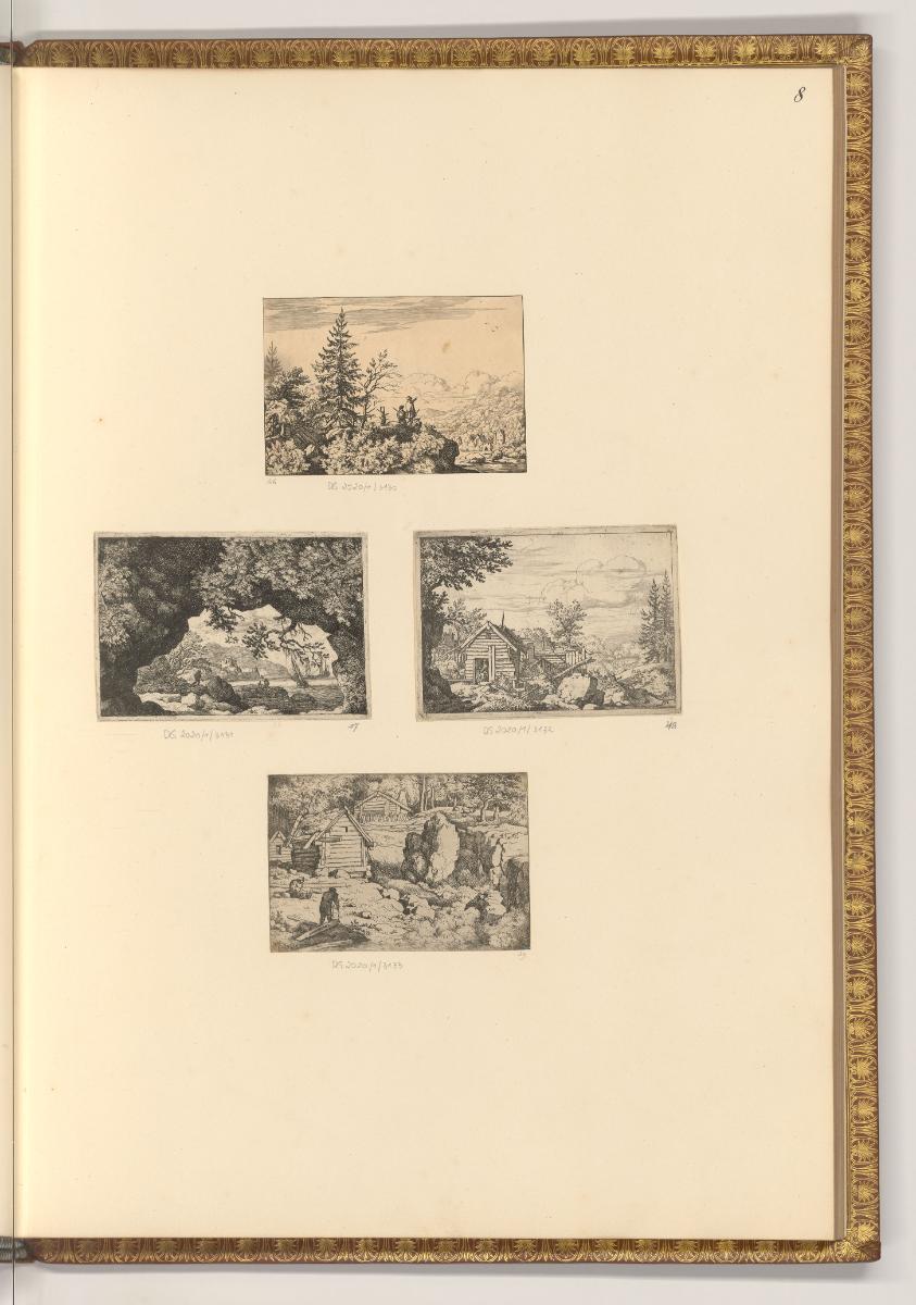 Aldert van Everdingen, Diverse Landschaften, Inv. Nr.: Holland nach Sektionen III/32, H/III/32/…