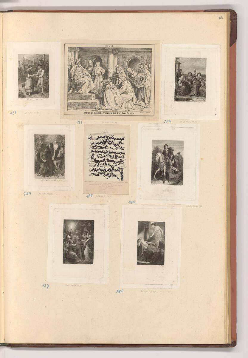 Diverses; Spindler, Carl: Vergissmeinnicht (Buchillustration), Inv. Nr.: ÖK/Schwind/58