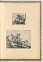 Iacob Ruisdael. Iean Ruischer. Hendrik Nauwincx. Ludolf Bakhuyzen., Die drei Eichen; Bauernhäus…