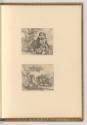 Abraham Hondius. Willem de Heusch. Adrian van den Velde., Bär und Hunde; Stachelschwein und Hun…