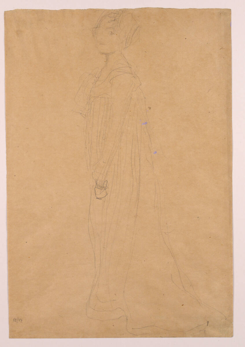 Studie für „Bildnis Serena Lederer“, 1898–1899