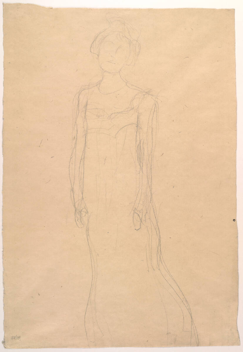 Studie für „Bildnis Serena Lederer“, 1898–1899