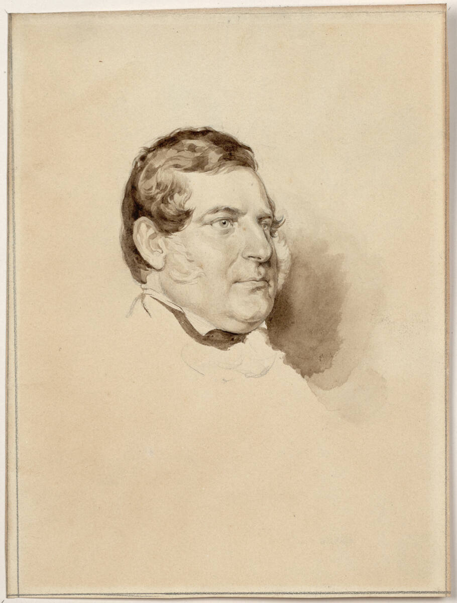 Bildnis des Schauspielers Koch, Josef Kriehuber