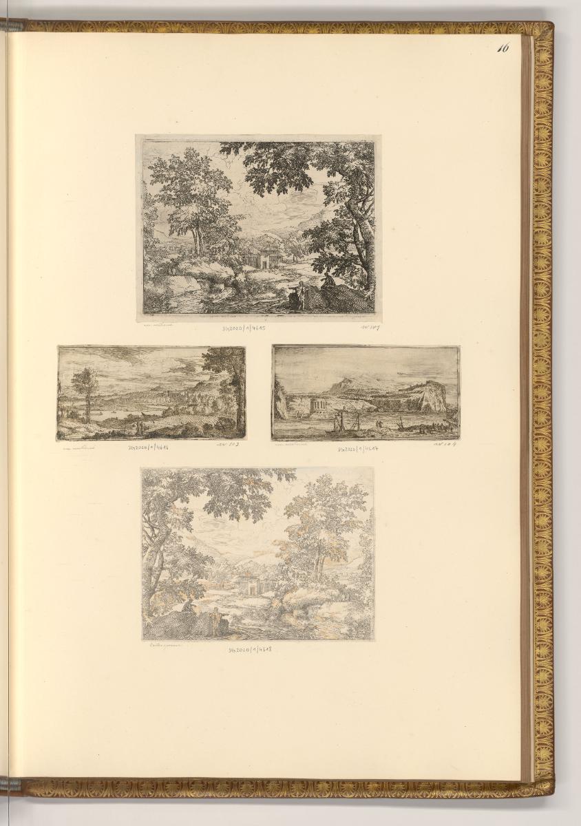 Abraham Genoels. Francois Milet., Italienische Landschaften, Inv. Nr.: Holland nach Sektionen I…