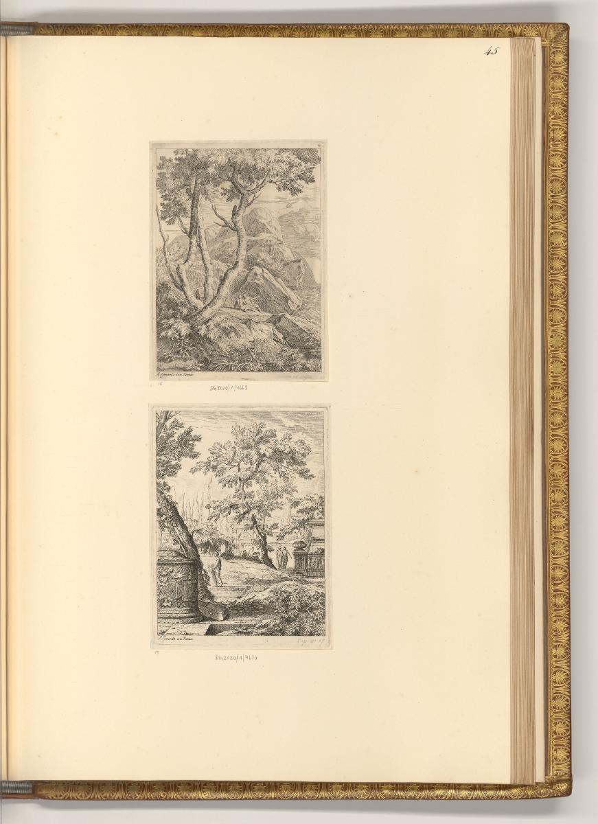 Abraham Genoels. Francois Milet., Italienische Landschaften, Inv. Nr.: Holland nach Sektionen I…