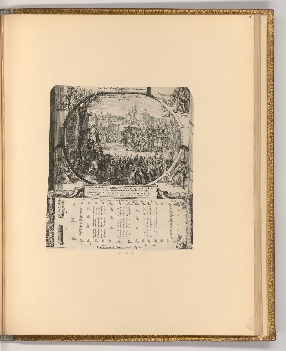 Romein de Hooghe, Vol. I, Ankunft Wilhelm III. in London, Inv. Nr.: Holland nach Sektionen III/…