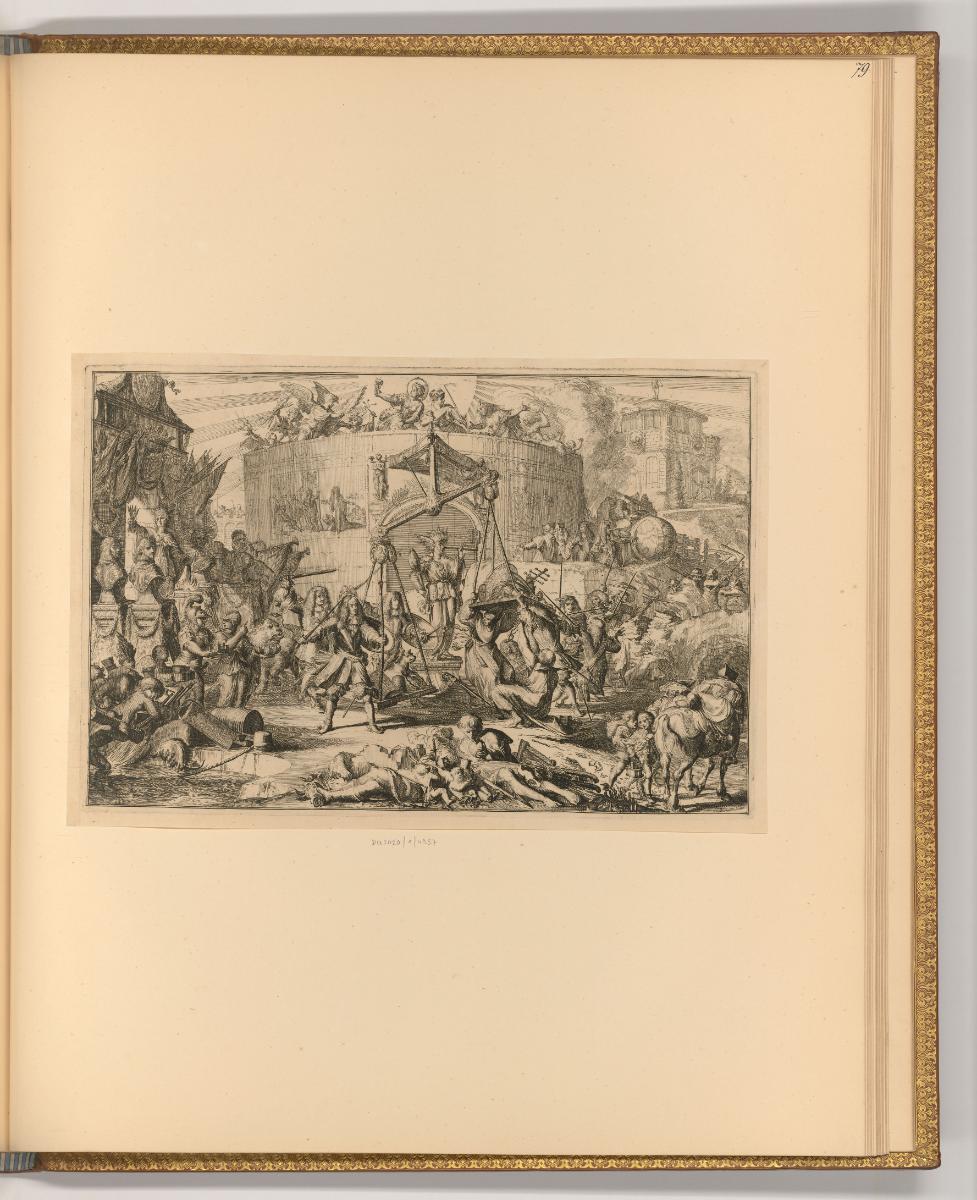 Romein de Hooghe Vol. II., Allegorie auf die Konfessionen mit der Darstellung des Prinzen von O…