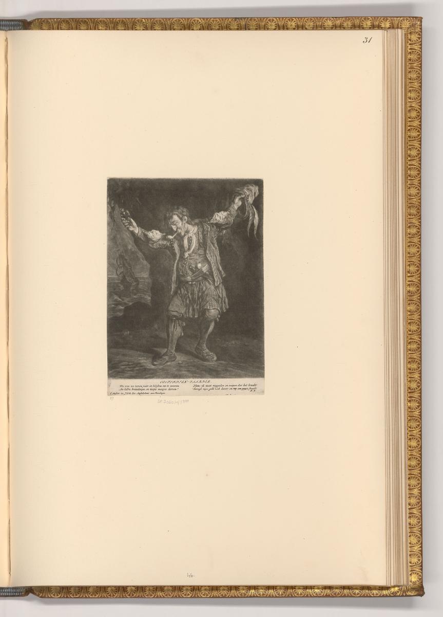 Cornelis du Sart, Betrunkener Seemann, Inv. Nr.: Holland nach Sektionen III/49, H/III/49/31