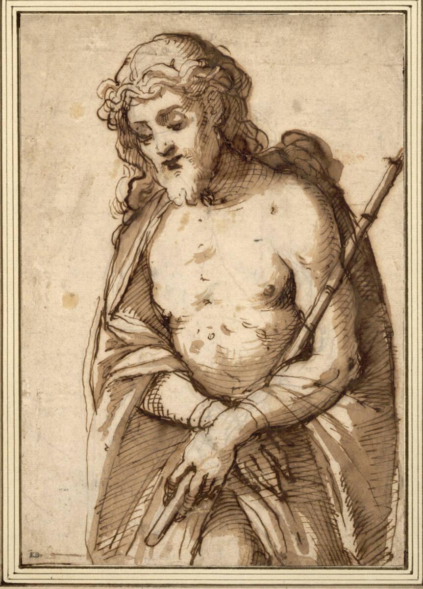 Paolo Farinato, Christus als Schmerzensmann, Inv. Nr.: 1552