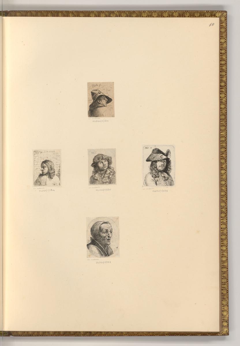 Nicolas van Haeften. Adam Silo. Isaac van Moucheron. Abraham Rademaker., Männerköpfe, Inv. Nr.:…