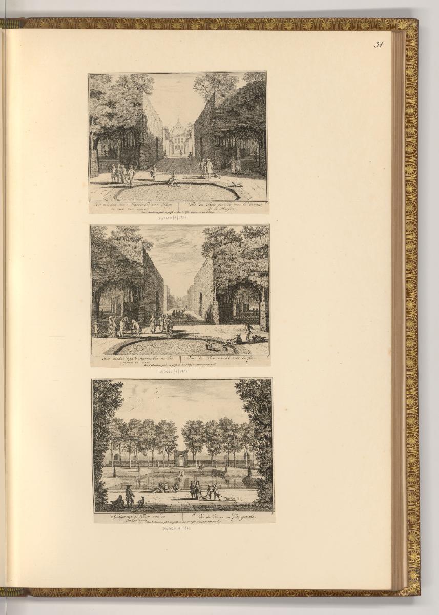 Nicolas van Haeften. Adam Silo. Isaac van Moucheron. Abraham Rademaker., Ansichten des alten Sc…