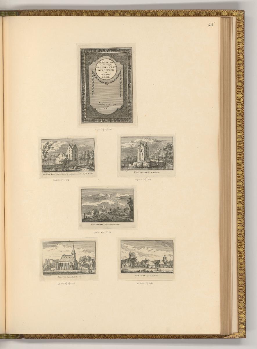 Nicolas van Haeften. Adam Silo. Isaac van Moucheron. Abraham Rademaker., Titelblatt, Niederländ…