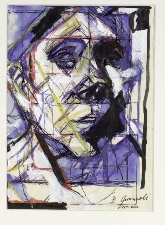Bruno Gironcoli, Männerkopf, Inv. Nr.: 35447