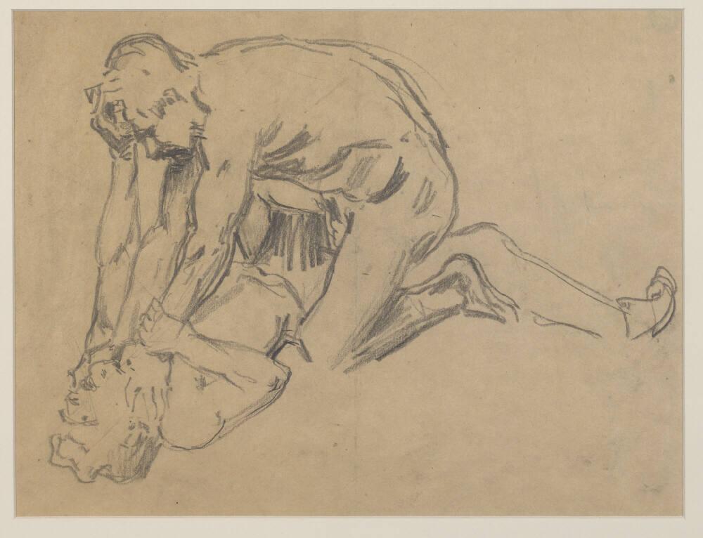 Hermann Heller, Würgekampf, Inv. Nr.: 35512