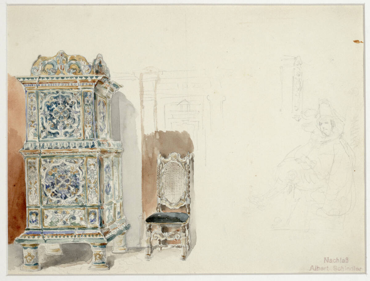 Renaissanceinterieur, Albert Schindler